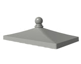 Vogue Traditional Finial Cap 